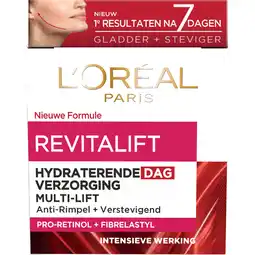 Albert Heijn L'Oréal Paris revitalift anti-rimpel dagcrème aanbieding