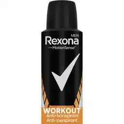 Albert Heijn Rexona Men workout hi-Impact anti-transpirant aanbieding