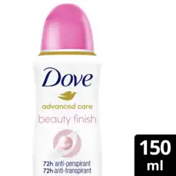 Albert Heijn Dove Beauty finish deodorant spray aanbieding