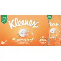 Albert Heijn Kleenex Allergy comfort zakdoekjes aanbieding