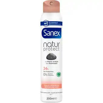 Albert Heijn Sanex Natur protect gevoelige huid spray aanbieding
