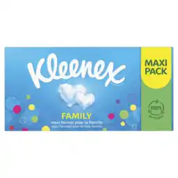 Albert Heijn Kleenex Family maxi pack tissues aanbieding