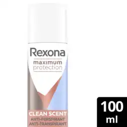 Albert Heijn Rexona Women aerosol maxpro clean scent aanbieding