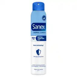Albert Heijn Sanex Derma care extra control deodorant spray aanbieding