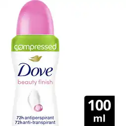 Albert Heijn Dove Spray beauty finish compressed aanbieding