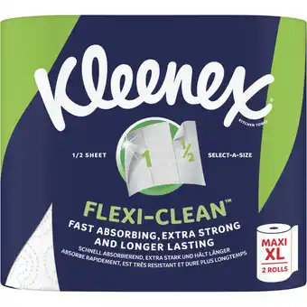 Albert Heijn Kleenex Flexi clean maxi keukenpapier aanbieding