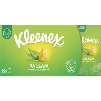 Albert Heijn Kleenex Balsam zakdoekjes aanbieding