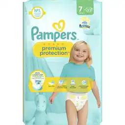 Albert Heijn Pampers Premium protection luiers maat 7 aanbieding