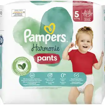 Albert Heijn Pampers Harmonie pants luierbroekjes maat 5 aanbieding