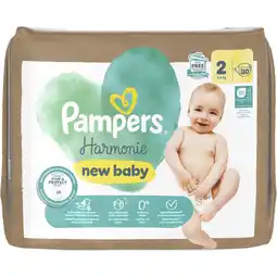 Albert Heijn Pampers Harmonie luiers maat 2 aanbieding