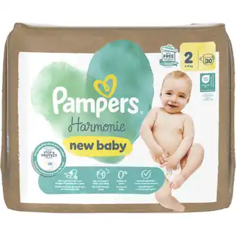 Albert Heijn Pampers Harmonie luiers maat 2 aanbieding