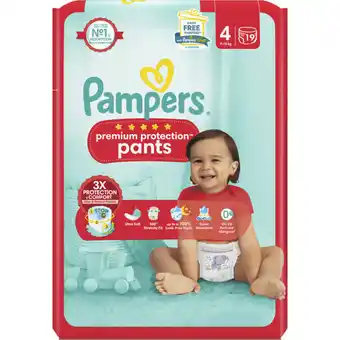 Albert Heijn Pampers Premium protection pants luierbroekje m4 aanbieding