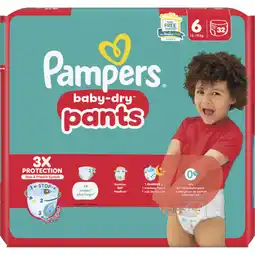 Albert Heijn Pampers Baby dry pants luierbroekje value pack aanbieding