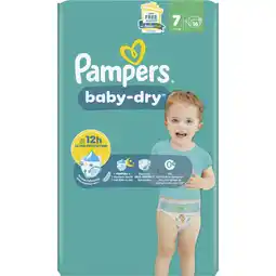 Albert Heijn Pampers Baby dry luiers maat 7 aanbieding