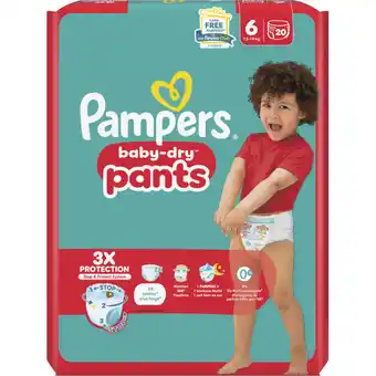 Albert Heijn Pampers Baby dry pants luierbroekjes maat 6 aanbieding