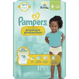 Albert Heijn Pampers Premium protection luiers maat 6 aanbieding