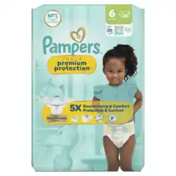 Albert Heijn Pampers Premium protection luiers maat 6 aanbieding