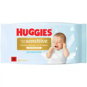 Albert Heijn Huggies Extra care sensitive billendoekjes aanbieding