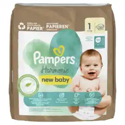 Albert Heijn Pampers Harmonie luiers maat 1 aanbieding