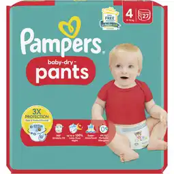 Albert Heijn Pampers Baby dry pants luierbroekjes maat 4 aanbieding