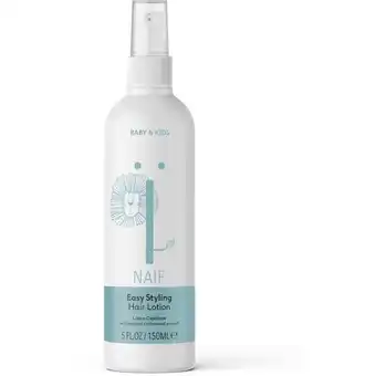 Albert Heijn Naïf Baby & kids easy styling haarlotion aanbieding