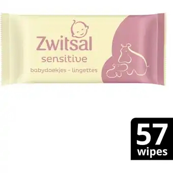 Albert Heijn Zwitsal Baby sensitive billendoekjes aanbieding