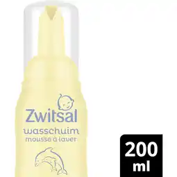 Albert Heijn Zwitsal Baby wasschuim aanbieding