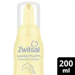 Albert Heijn Zwitsal Baby wasschuim aanbieding