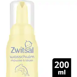 Albert Heijn Zwitsal Baby wasschuim aanbieding
