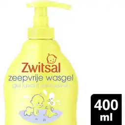Albert Heijn Zwitsal Baby zeepvrije wasgel aanbieding