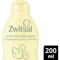 Albert Heijn Zwitsal Baby & kids anti-klit shampoo aanbieding