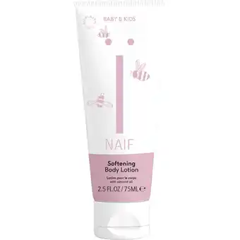 Albert Heijn Naïf Baby & kids softening body lotion aanbieding