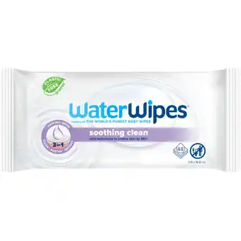 Albert Heijn WaterWipes Soothing clean doekjes aanbieding