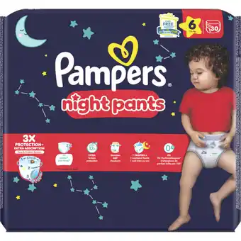 Albert Heijn Pampers Baby dry night pants luierbroekje maat 6 aanbieding