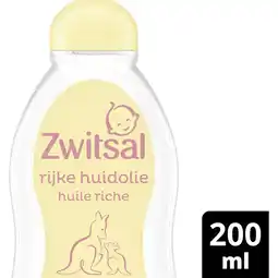 Albert Heijn Zwitsal Baby rijke huidolie aanbieding