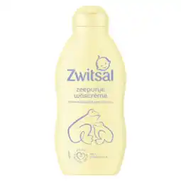 Albert Heijn Zwitsal Baby zeepvrije wascrème aanbieding