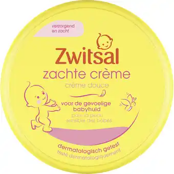Albert Heijn Zwitsal Baby zachte crème aanbieding