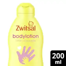 Albert Heijn Zwitsal Baby bodylotion aanbieding