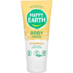 Albert Heijn Happy Earth Baby & kids shampoo zeepvrij aanbieding