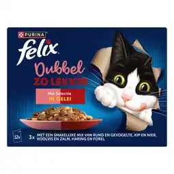 Albert Heijn Felix Dubbel zo lekker mix in gelei aanbieding