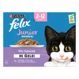 Albert Heijn Felix Junior original mix selectie in gelei aanbieding