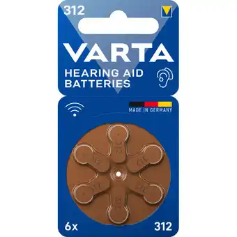 Albert Heijn Varta Hearing aid batteries 312 aanbieding