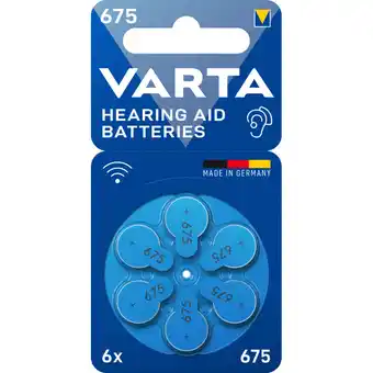 Albert Heijn Varta Hearing aid batteries 675 aanbieding