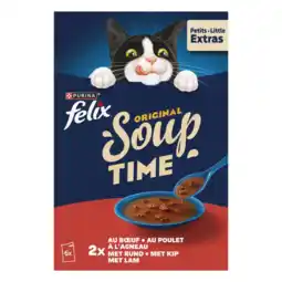 Albert Heijn Felix Soup original met rund kip lam aanbieding