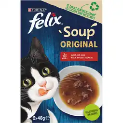 Albert Heijn Felix Soup original met rund kip lam aanbieding