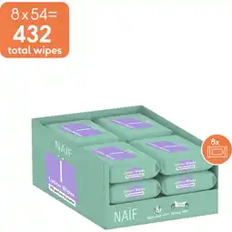 Albert Heijn Naïf Baby & kids lotiondoekjes plasticvrij aanbieding