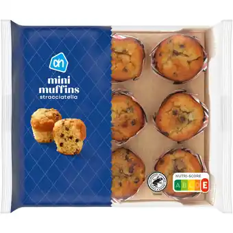 Albert Heijn AH Mini muffins stracciatella aanbieding