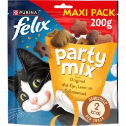 Albert Heijn Felix Party mix original kattensnack maxi aanbieding