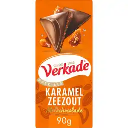 Albert Heijn Verkade Specials karamel zeezout melkchocolade aanbieding