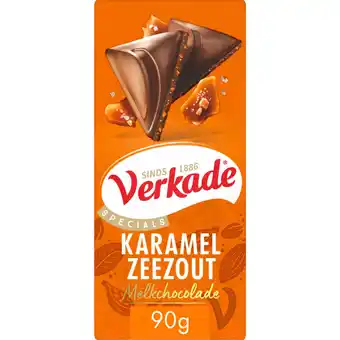 Albert Heijn Verkade Specials karamel zeezout melkchocolade aanbieding